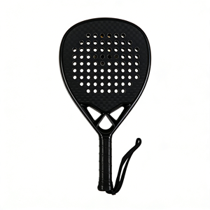 Raqueta de Pádel de Fibra de Carbono 18k de Calidad Premium, Núcleo de Eva Suave, Forma Híbrida, Superficie Rugosa, Para Hombres y Mujeres, Máximo Control y Efecto - Product Image 2
