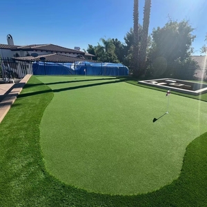 LFL Tapis de gazon artificiel professionnel-Haute densité, doux, imperméable et multi-usage pour l'intérieur et l'extérieur du jardin. - Product Image 1