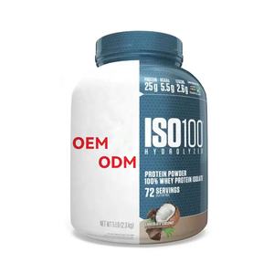 Fornitura di Fabbrica Proteine del Siero del Latte in Polvere Halal per Aumento Rapido della Massa Muscolare Fitness e Aumento di Peso Proteine Isolate del Siero del Latte - Product Image 2