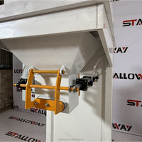Machine de remplissage et de scellage automatique intelligente PLC pour granulés, pesage et emballage de 50 kg pour granulés d'aliments, copeaux de bois, sciure de bois, matériaux en vrac tissés