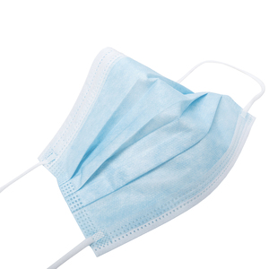 Masques faciaux jetables bleus adultes vente en gros <span class=keywords><strong>niveau</strong></span> <span class=keywords><strong>1</strong></span> 2 3 masques médicaux chirurgicaux à 3 plis en tissu non tissé - Product Image 3