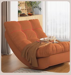 High Quality Modern Foldable <b>Velvet</b> Lazy Rocking Recliner Single Sofa <b>Bean</b> <b>Bag</b> for Bedroom Balcony Hot Product - Product Image 3