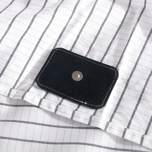 Wholesale Cotton Flat <strong>Sheet</strong> for <strong>Bed</strong> Sleeping Therapy Safest Grounding Cord Adapter <strong>Small</strong> Stripe Design-Hospital Approved <strong>Sheets</strong> - Product Image 5