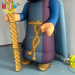 Ballon gonflable humain extérieur, modèle de vieil homme gonflable personnalisé, dessins d'art de bande dessinée pour la publicité - Product Image 2