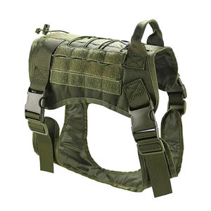 Harnais tactique léger et professionnel pour chien, grande taille, système Molle réglable, pour l'entraînement et le travail en extérieur - Product Image 6