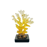 Figurine de corail en résine, sculpture de corail artificiel, ornement de décoration pour la maison, pour le salon, la chambre à coucher, la décoration de table