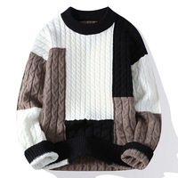 Pull personnalisé de Noël pour homme, grande taille, style vintage, tricoté, haute qualité, nouveau modèle