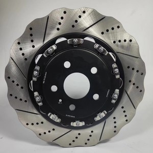 370*34mm 8v0615301s phía trước sóng cắt nổi vít xe phanh đĩa 2 mảnh nổi phanh đĩa cho Audi A3 - Product Image 2