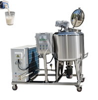 Machine de pasteurisation de jus, équipement de pasteurisation du lait HTST, pasteurisateur de 100l pour la transformation des boissons