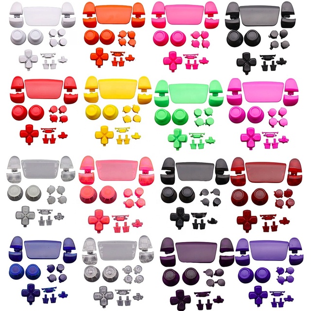 For PS5 Controller Game Buttons Shell Full Button Set Replacement L1 R1 L2 R2 Button D-pad Share Buttons Kit Joystick