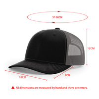 Gorra Trucker de Malla de 6 Paneles de Alta Calidad, Bordada, con Logotipo Personalizado, Transpirable, Protección Solar, Unisex, para Todas las Temporadas