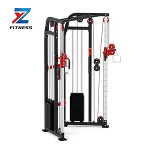 ZYFIT Hot sales black body strong fitness equipment Exercise Sports Dual Functional trainer