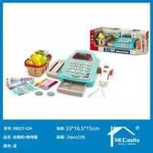 M.Costa Cashier Toy Plastic Sounding Battery Powered 4-6Y Money Banking Pretend Play - Product Image 1