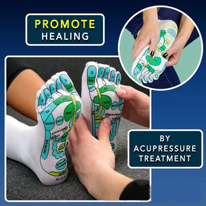 Chaussettes de massage des pieds à cinq doigts SR-M164, acupression, réflexologie, <span class=keywords><strong>acupuncture</strong></span> - Product Image 3