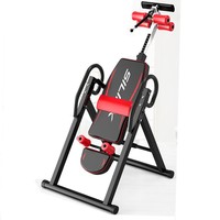 Table d'inversion mécanique en acier pour usage domestique, outil de fitness pour le soulagement des douleurs cervicales et lombaires, machine d'étirement du dos