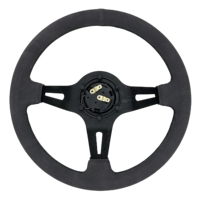 Volant de jeu universel de simulation de course en daim gris 14 pouces 95MM