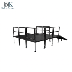 Plataforma Segura Beyond Stage con Valla Protectora para Actividades en Interiores y Exteriores - Product Image 4