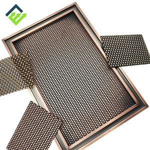 Cortina de malla metálica de techos colgantes arquitectónicos y de moda personalizada con aspecto hermoso y varios colores - Product Image 2