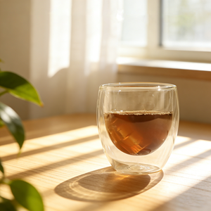 Tazza in Vetro Doppio con Manico, Best Seller Europeo, in Vetro Borosilicato di Alta Qualità per Bevande, Acqua, Tè, Caffè - Product Image 4