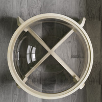 Vente en gros usine : Niche pour chat en bois massif écologique, multi-niveaux, design capsule, avec fenêtre de visualisation transparente, pour animaux de compagnie