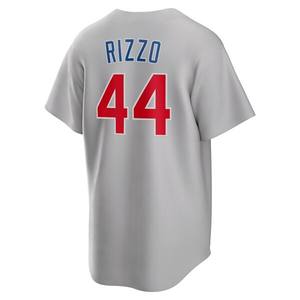 하이 퀄리티 2025 새로운 수 놓은 미국 야구 저지 27 OEM 팀 열 전달 인쇄 통기성 항균 빠른 건조 V 넥 - Product Image 3