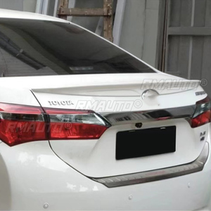 สปอยเลอร์สำหรับ Toyota Corolla ปี 2014-2018  วัสดุ ABS พลาสติก ลายคาร์บอนไฟเบอร์  ปีกหลังฝากระโปรงท้าย ชุดแต่งรถยนต์ - Product Image 5