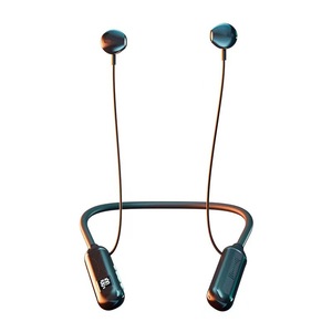 Auriculares Inalámbricos para Colgar en el Cuello con Función de Pantalla Digital, Gran Capacidad, Semi-Intraaurales, Deportivos, Estéreo - Product Image 4