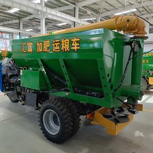 Sepeda roda tiga, multi-fungsional transportasi gandum dan pupuk penyebaran kendaraan mendorong sendiri keranjang gandum untuk pertanian panen - Product Image 6