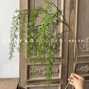 หญ้าเทียมแขวนประดับ พลาสติกสีเขียว สำหรับตกแต่งบ้าน โรงแรม Yh-Cdcc - Product Image 3
