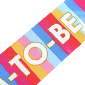 Mommy to be Party tracolla fascia in raso - Product Image 4