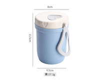 Boîte à lunch étanche, portable, sans BPA, avec système de verrouillage à 3 côtés, pour le bureau, l'école, les repas des enfants, préparation des repas, récipient alimentaire en plastique durable