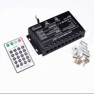 Motor de Luz LED de Fibra Óptica de 5W y 10 Orificios - Kit de Efecto Lluvia de Meteoros y Gotas de Lluvia para Decoración de Techo de Coche y Hogar - Product Image 2