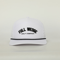 Casquette de baseball 7 panneaux de haute qualité avec patch brodé et trous découpés au laser, cordon imperméable, Gorras personnalisées en gros