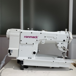 จักรเย็บผ้าอุตสาหกรรม RONMACK RM-2284D แบบไดเร็คไดร์ฟ ความเร็วสูง แบบเตียงราบ ควบคุมด้วยมือ สำหรับงานเย็บซิกแซก เหมาะสำหรับโรงงานเสื้อผ้า - Product Image 4