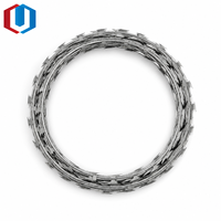 Fil barbelé double hélice sur mesure de 30-110 cm, préféré des entrepreneurs, commande en gros, taille flexible