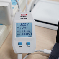 UNI-T UT658DUAL détecteur USB testeur USB voltmètre numérique ampèremètre capacité de puissance tension compteur de courant testeur de capacité de puissance