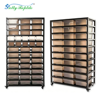 Étagère en alliage d'aluminium pour reptiles, armoire de reproduction, terrarium pour geckos léopard et serpents de la famille des crotalidés
