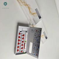 Coffret cadeau en carton jetable pour soins de la peau Tuteng, logo holographique, compatible avec les cartouches de 3 ml, logo personnalisé, emballage OEM