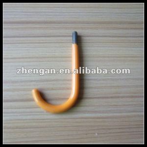 Crochets en J en acier galvanisé, vis à filetage métallique avec écrous pour suspension de tuyaux, support de câbles, quincaillerie de fixation - Product Image 5