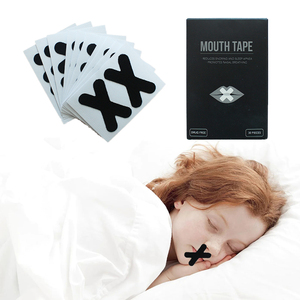 Nuevas Tiras Bucales Transpirables y Flexibles de Bambú y Seda, que Mejoran Eficazmente la Respiración Nasal, para Niños y Adultos, Cinta Adhesiva para Dormir - Product Image 1