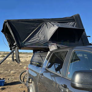 Tente de toit rigide pour voiture, 4 personnes, 4 saisons, double couche, en aluminium, type coquille, avec toile imperméable, pour le camping - Product Image 6