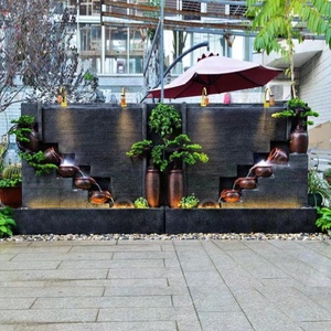 Jardín paisaje rocalla fuente decoración cascada fuente cascada agua característica - Product Image 5