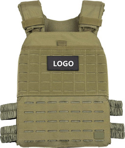 Gilet de poids tactique en gros avec porte-plaque Équipement de gymnastique Gilet tactique de musculation - Product Image 2
