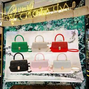 Bolso bandolera bohemio de algodón estilo indio para mujer, bolso de mano con perlas hecho a mano con cierre de cremallera y gran capacidad. - Product Image 3