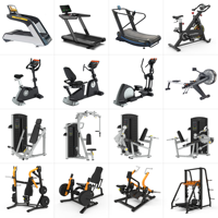 Equipo Profesional de Fuerza con Carga de Placas Estilo Hammer Strength, Paquete de Máquinas Comerciales para Gimnasios
