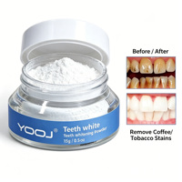 Poudre blanchissante pour les dents à la menthe Probiotiques 15g – Élimination des taches, haleine fraîche, accessoires de soins bucco-dentaires à domicile