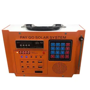 Paygo solar power generation sistema 300W doméstico portátil solar iluminação poder Off-grid poder energia