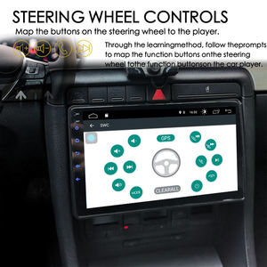 Ecran tactile Android 13 pour <span class=keywords><strong>Audi</strong></span> <span class=keywords><strong>A4</strong></span> <span class=keywords><strong>B5</strong></span> S4 <span class=keywords><strong>RS4</strong></span> 2002-2008 Navigation GPS Stereo 2Din Car Radio Multimedia Video Player Head Unit - Product Image 2