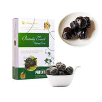 Thé aux Prunes Minceur pour Adultes, Enzymes de Prunes Vertes en Boîte