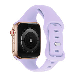 <span class=keywords><strong>Correa</strong></span> de reloj de silicona delgada para <span class=keywords><strong>correa</strong></span> de reloj <span class=keywords><strong>apple</strong></span> - Product Image 2